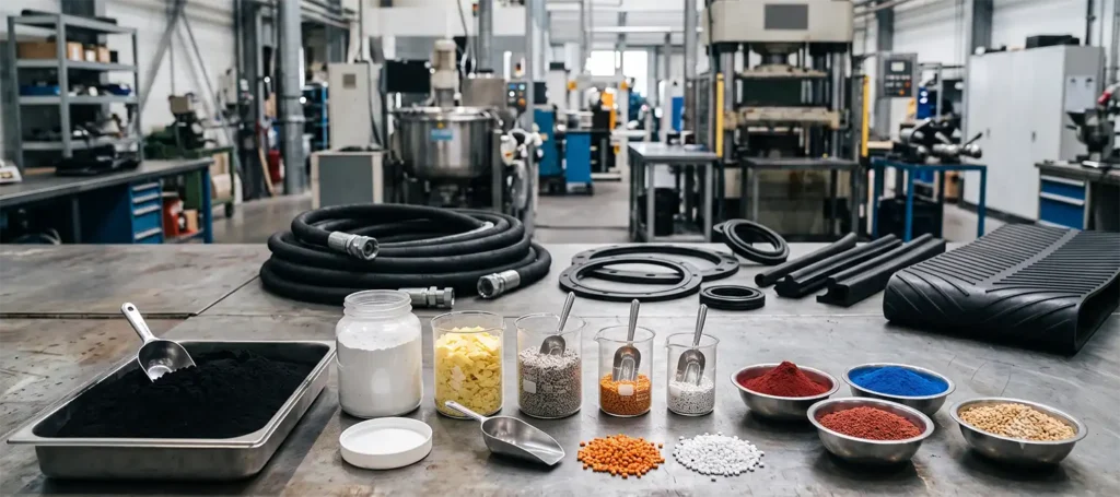 materias primas para-la industria del hule